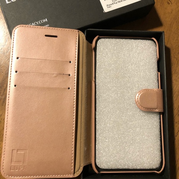 Lupa IPhone 8 + phone wallet case - Picture 3 of 3